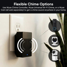 Wyze quick install with Bluetooth setup and included mounting plates.