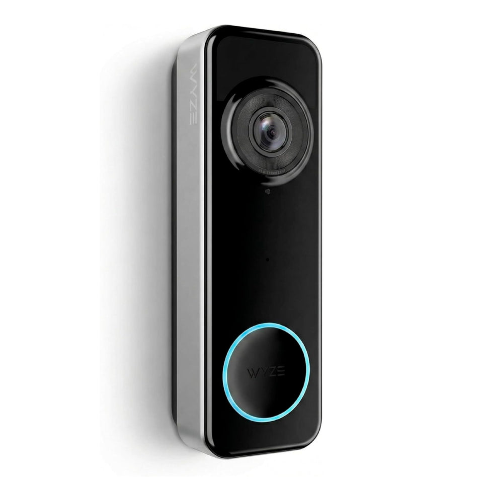 Wyze Battery Video Doorbell head-to-toe view captures visitors and packages clearly.