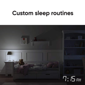 Wyze Bulb Color RGB slim profile fits narrow fixtures for versatile placement.