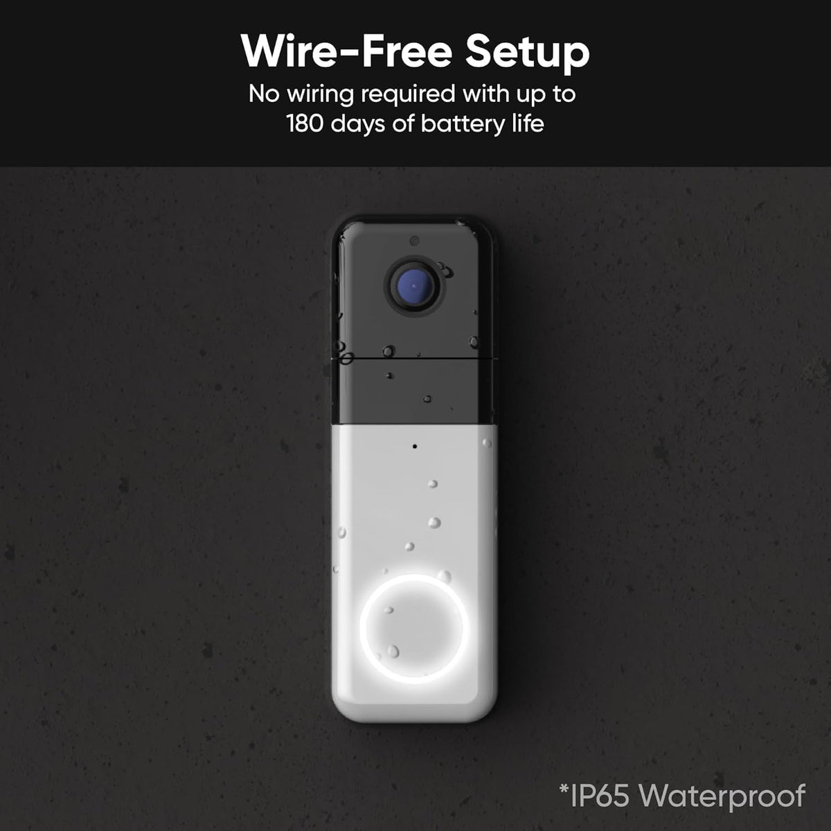 Wyze Doorbell Pro Cam Plus option with cloud or local storage for footage at your convenience.