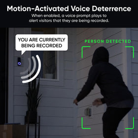 Wyze Duo Cam Door Bell includes a chime for immediate notifications