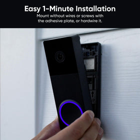 Wyze Duo Cam Door Bell easy installation without wires