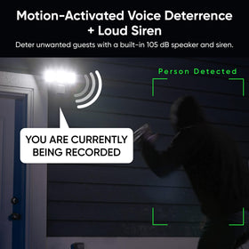 Wyze Floodlight Pro ambient light mode provides steady glow until motion begins