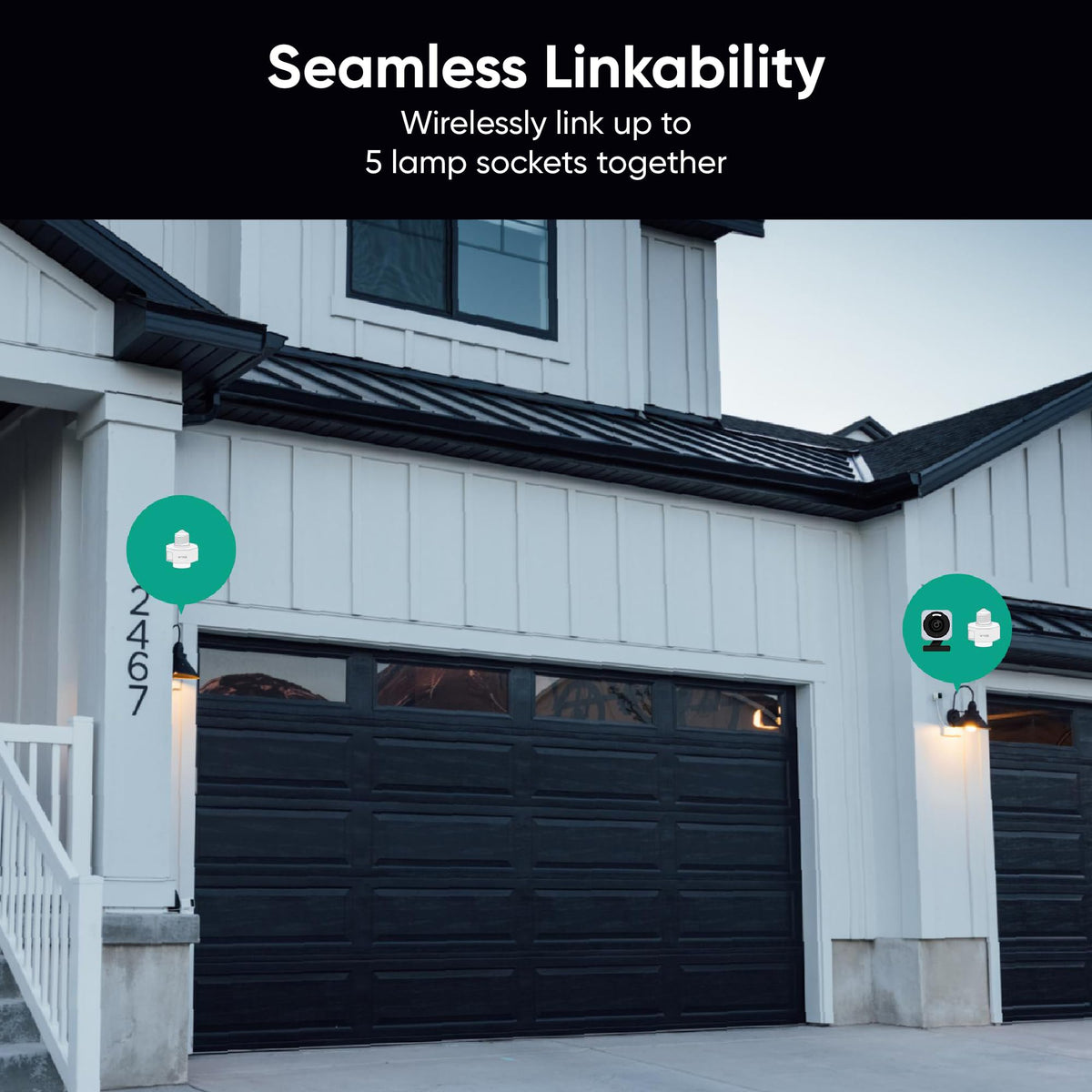 Wyze Lamp Socket supports dusk to dawn scheduling to automate lighting.