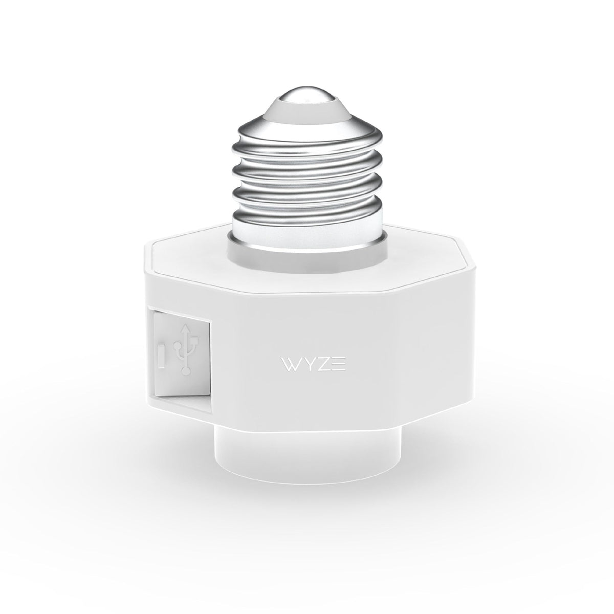 Wyze Lamp Socket exterior power for Wyze Cam v3, enabling continuous camera power.