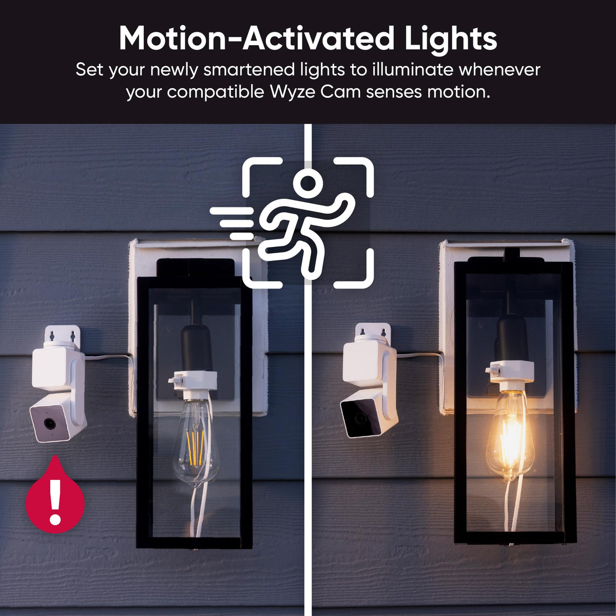 Group-control with Wyze Lamp Socket v2 expands smart lighting across fixtures.
