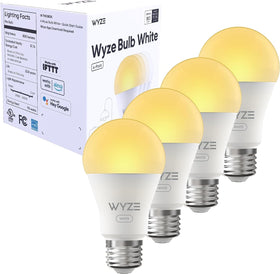 Wyze Lifestyle Bulb White 800lm delivers bright, accurate color for living spaces.