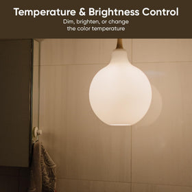 Wyze Lifestyle Bulb White tunable 2700-6500k enables mood-friendly lighting.