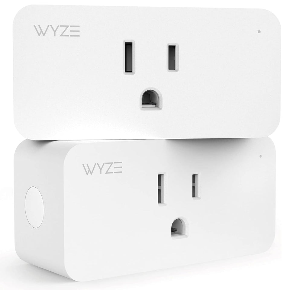 Wyze Lifestyle smart plug outlet enabling convenient remote control of devices.