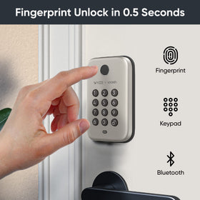 Wyze Lock Bolt backlit keypad for easy night entry.