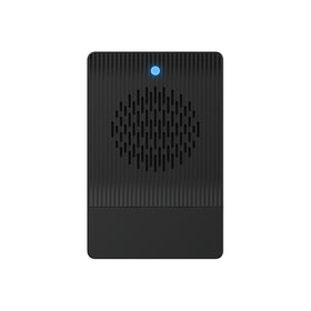 Wyze Security Video Doorbell Chime front view showing plug-in setup for immediate alerts.