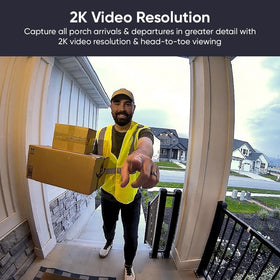 Wyze Video Doorbell v2 enables two-way audio for remote visitor conversations