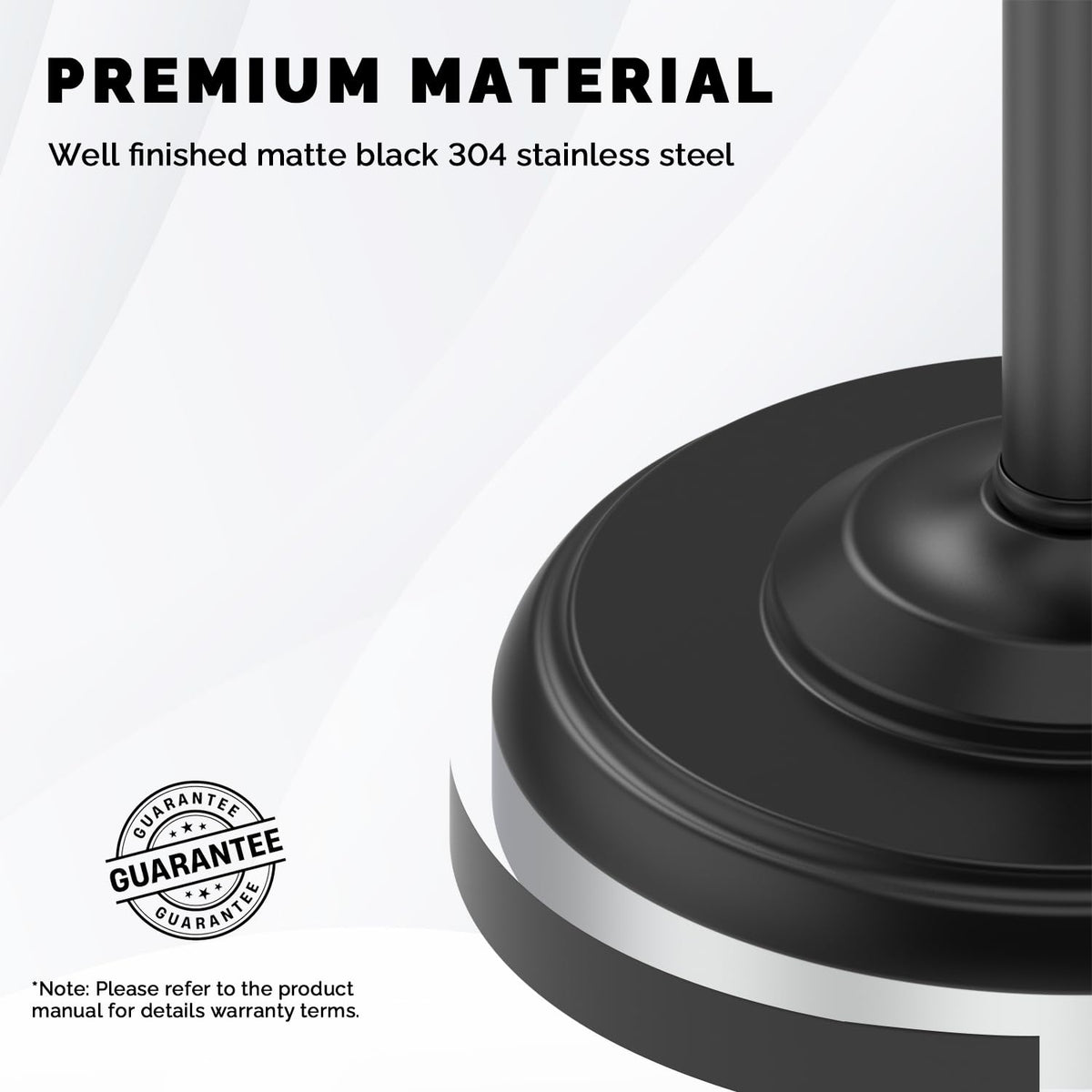 WZKALY 22-inch tall holder keeps paper within easy reach.