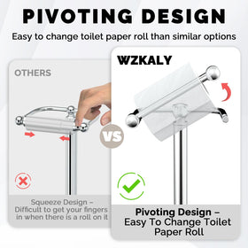 WZKALY weighted base provides stability and floor protection