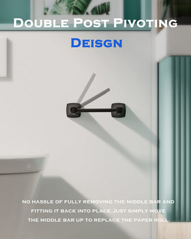 WZRUA double post pivoting design enables quick roll changes