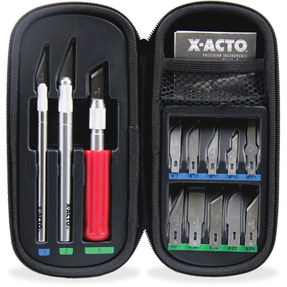 X-Acto Compression Basic Knife Set with three knives for precise cuts