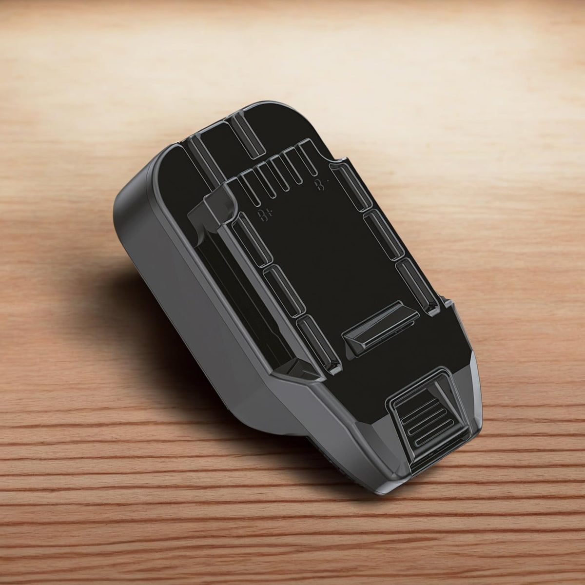X-Adapter dual-slot design supports two battery types for flexible Bauer setup.