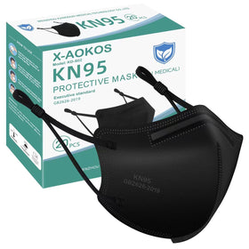 X-AOKOS KN95 mask 3D design for a snug, secure seal.