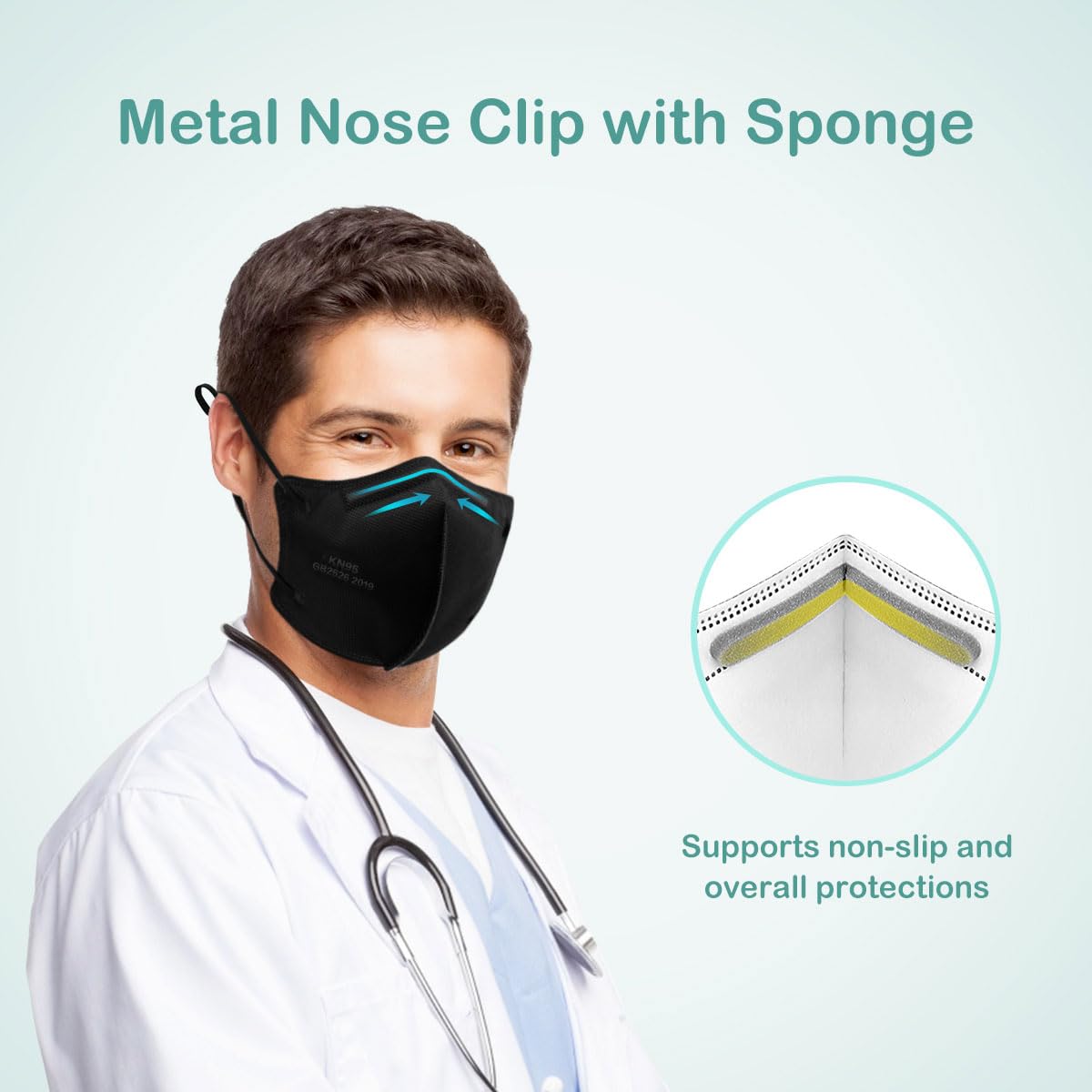 Ideal for crowded places like airports and schools.