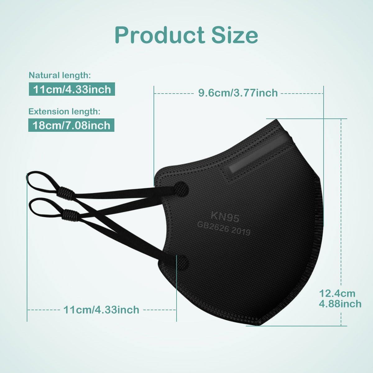 Sponge nose pad helps prevent glasses fog on the mask.