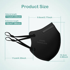 Sponge nose pad helps prevent glasses fog on the mask.
