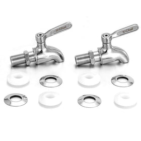 Durable corrosion-resistant X-Chef spigot delivering reliable pours
