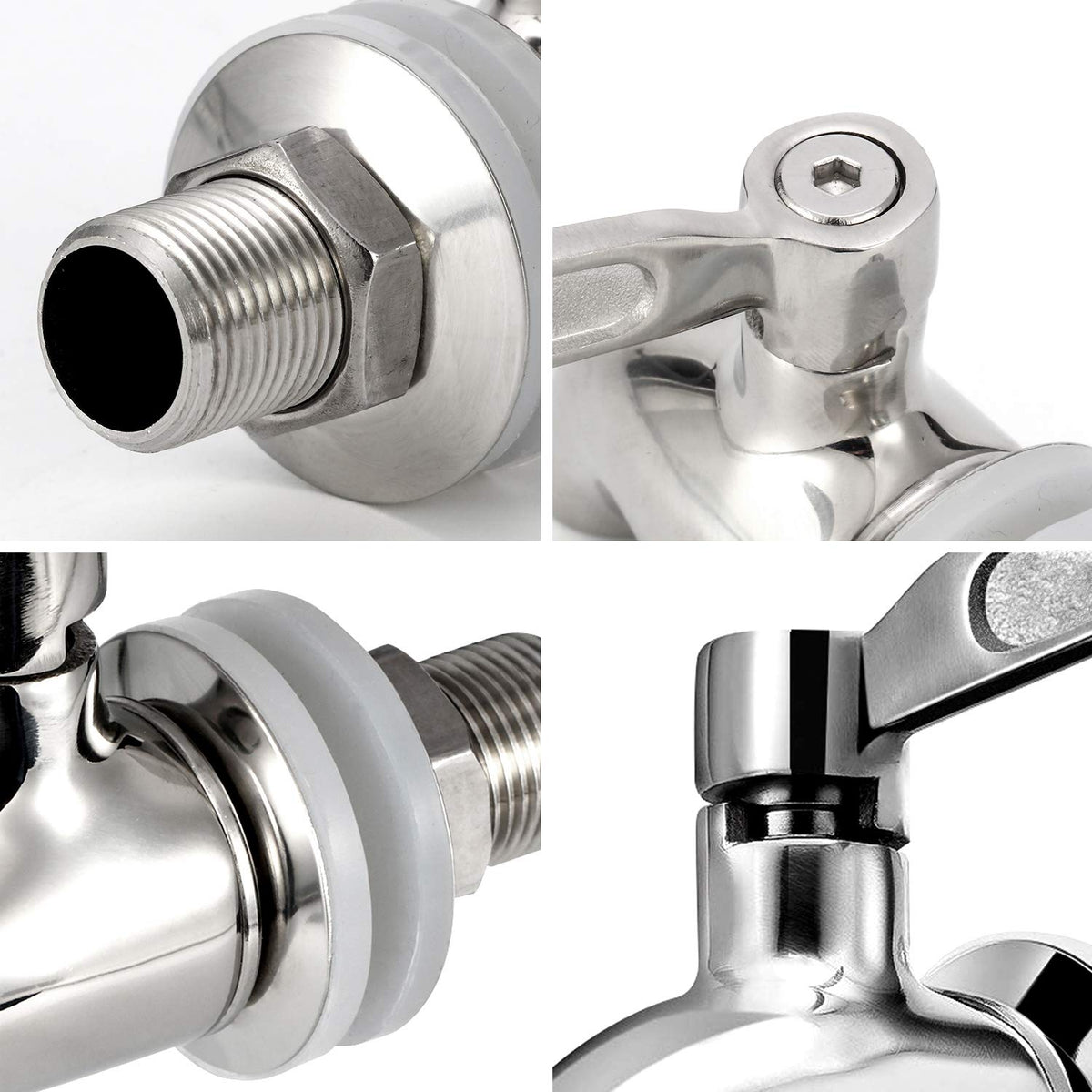 Party-ready replacement spigot for lemonade and tea dispensers