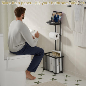X-cosrack measures 30-3 inch height, fitting small and large bathrooms.