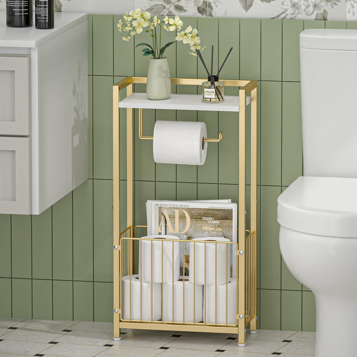 X-cosrack stable freestanding design with adjustable feet for steady placement on any floor.