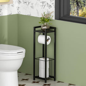 X-cosrack raised shelf helps keep rolls dry and clean