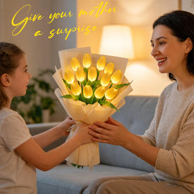 Eight modes of tulip lighting for outdoor ambiance