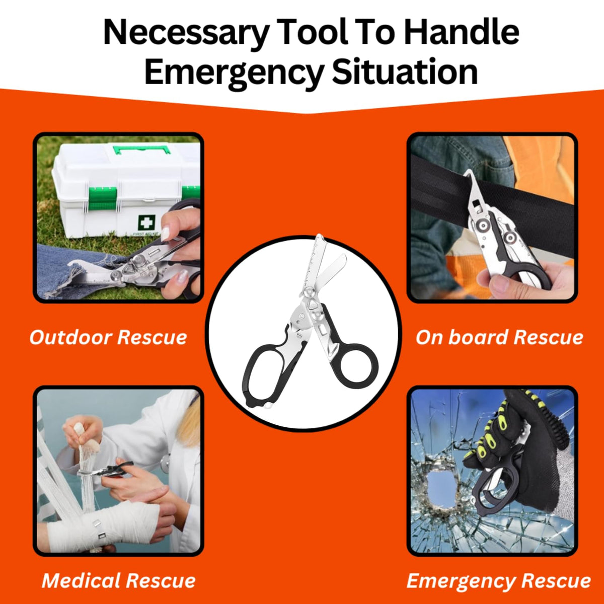 X.I. Products heavy-duty steel construction supports demanding emergency use.