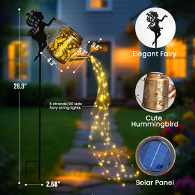 X-PREK hummingbird canister projects charming silhouettes on walls