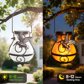 X-PREK solar-powered lantern charges by day for night illumination.