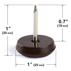 X-Protector 40-piece pack helps prevent scratches on vinyl and tile floors.