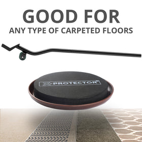 X-Protector adjustable pedestals extend up to 4.3 inches