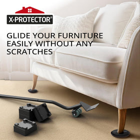 X-Protector complete moving set ready for quick rearrangement