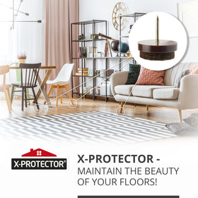 X-Protector easy-install chair leg pad ready to use