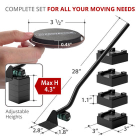 X-Protector heavy-duty lifter handle for safe furniture lifting