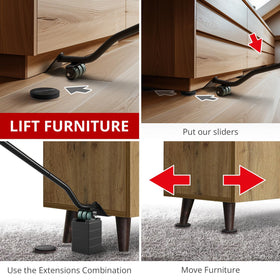 X-Protector lifter with adjustable height up to 4.3 inches for different pieces