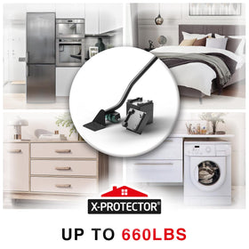 X-Protector lifter showing pads placement to protect floors during moves