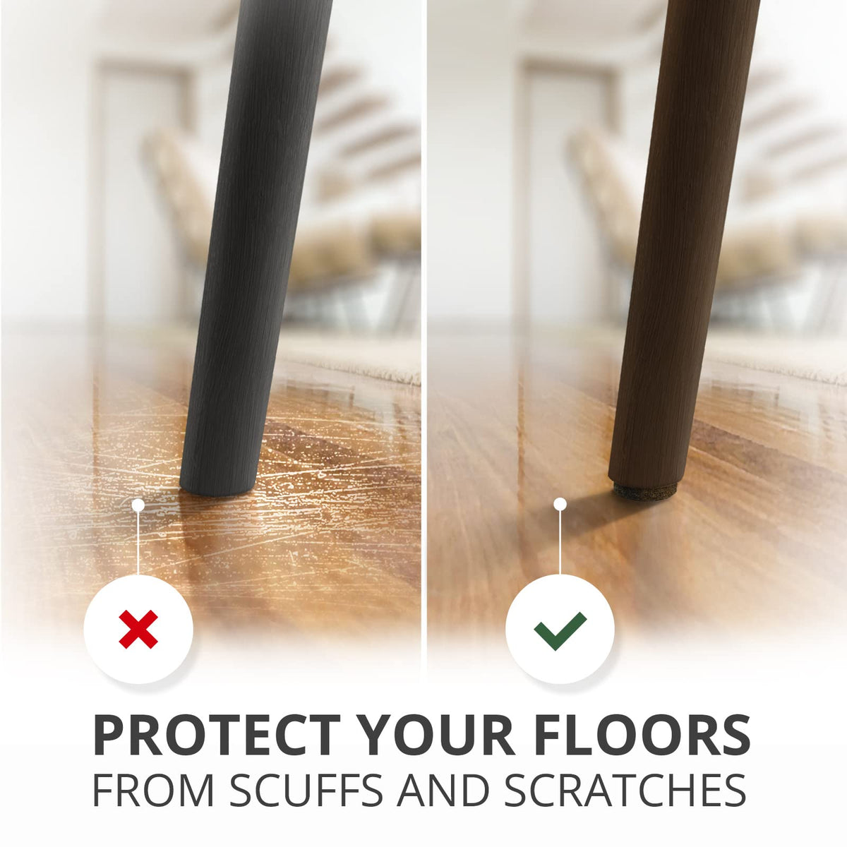 X-Protector thick felt and strong adhesive for durable shielding