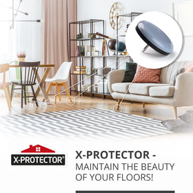 X-Protector high-durability teflon pad for long-lasting protection