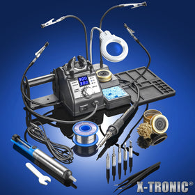 X-Tronic 3060-PRO soldering iron tip ready for stable heat delivery.