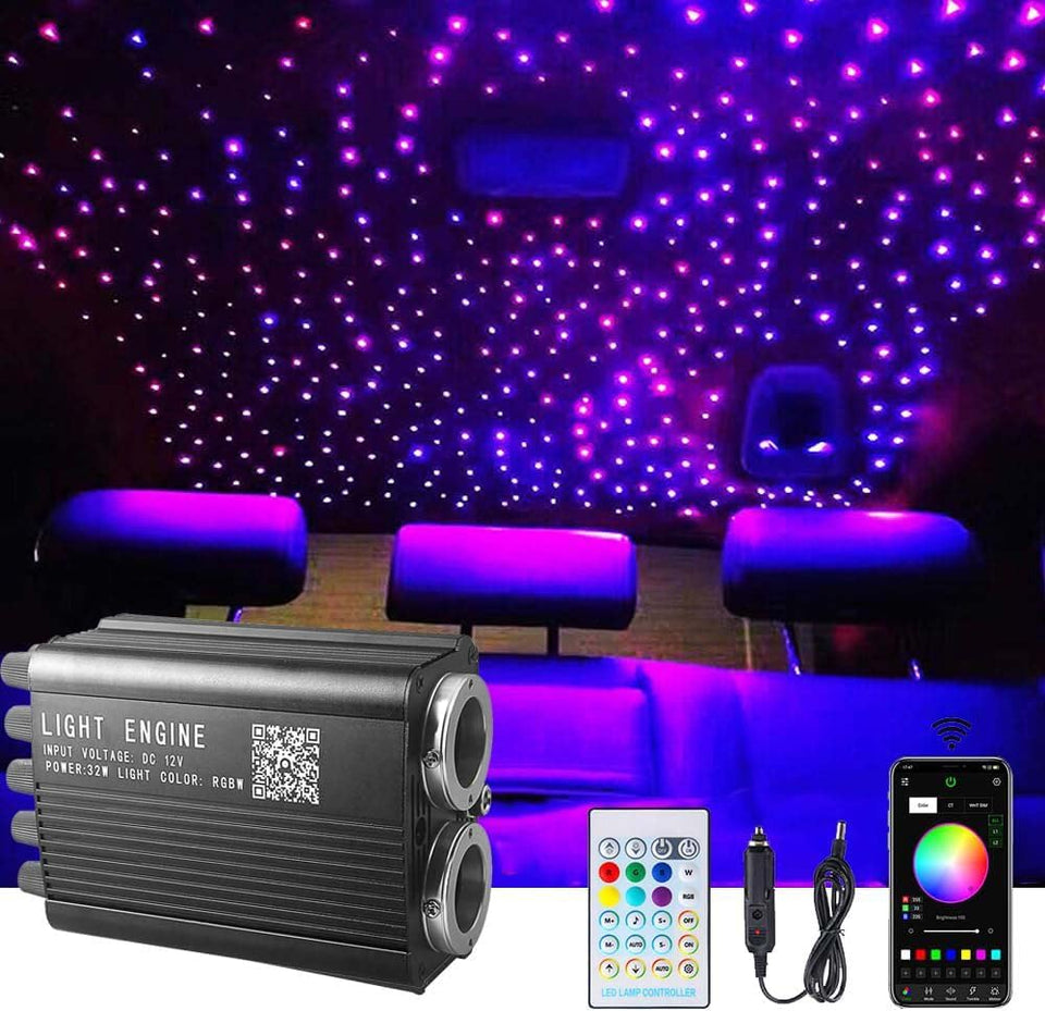 XAEIOW Twinkle Headliner Light with 32W engine creates bright, inviting ceiling stars
