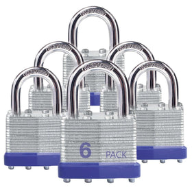 XanHen keyed-alike padlocks six-pack shown in assembly view for easy access control