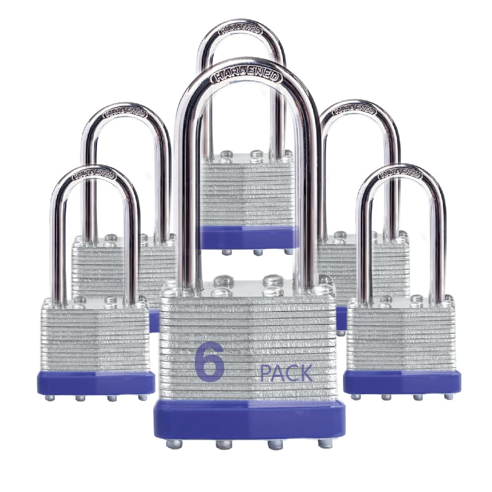 XanHen lock outdoor padlocks with long shackle secure gates and sheds.