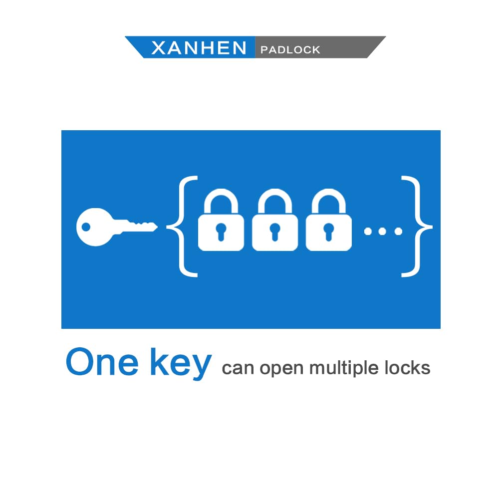 XanHen padlocks secure hasps and storage spaces