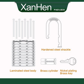 XanHen padlocks provide secure storage and fence protection