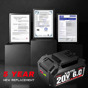 XAVITO packaging and safety information for confidence and warranty.